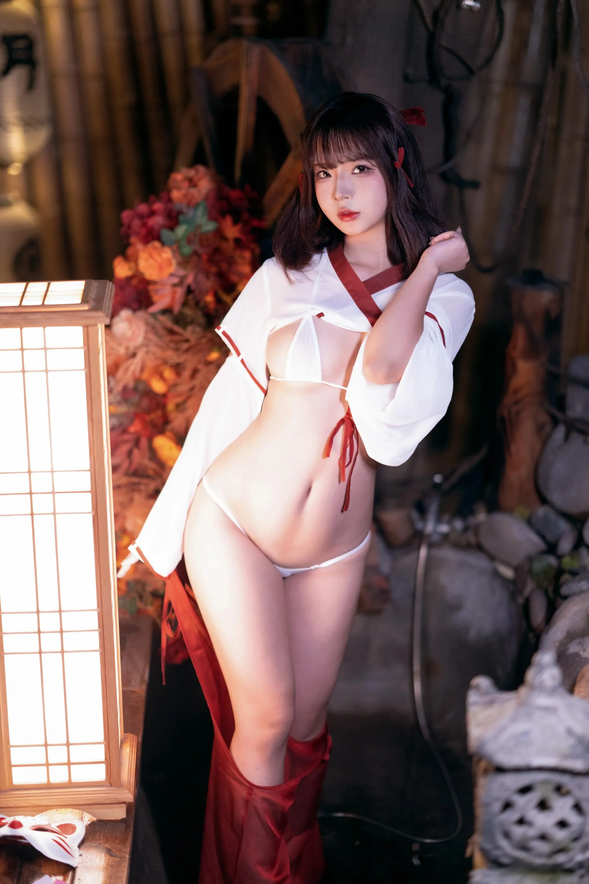 yuuhui玉汇 – NO.032 巫女 [120P]插图1